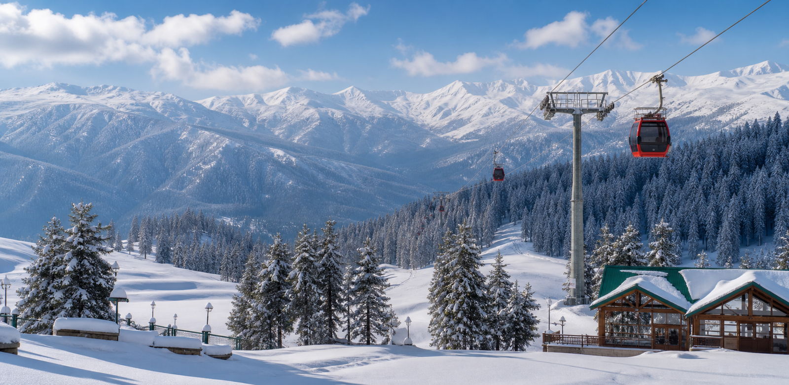 Kashmir Snow Escape